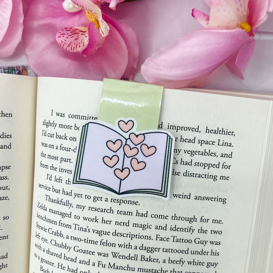 Book Lover Magnetic Bookmark